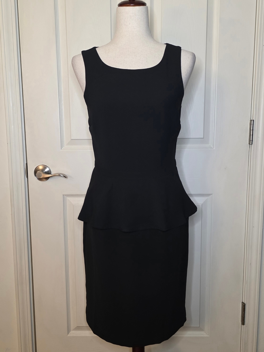 Banana Republic Black Peplum Dress